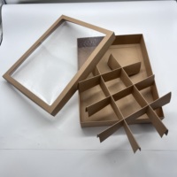 Boîtes d'emballage en papier couché pliables et recyclables pour biscuits, desserts, gâteaux et sushis avec laminage brillant/mat et gaufrage
