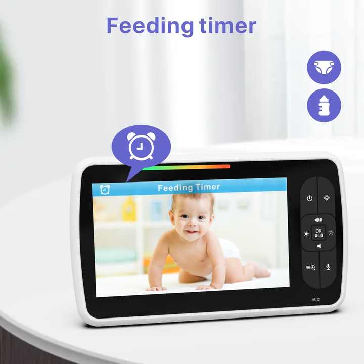 Moniteur Bébé Motorola MBP24 With Room Temperature Display, High