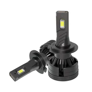 Lampu Sorot Mobil led h7 h11, bohlam cahaya led h7 4000 9005 canbus h4 paling terang 36w 9006 lumen untuk otomatis