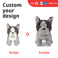 Juguetes de Peluche de Ciervo Sika con Logotipo Personalizado, Muñecos de Peluche Relajantes para Niños, Figuras de Ciervo Agachado de Zoológico, Almohada