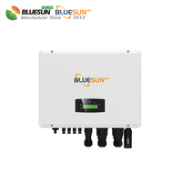 Sistema Solar Completo de 15KW 20KW para el Hogar, Sistema Solar Blue Sun para Uso Doméstico, Sistema Solar Trifásico para el Hogar con Batería