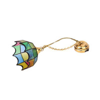 Lampe miniature pour maison de poupée, lampe de table miniature, lustre floral pour maison de poupée, lampe de plafond, lampe tulipe avec éclairage à piles