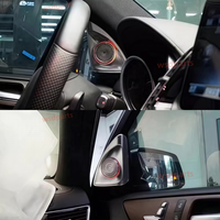 Haut-parleur rotatif 4D pour Mercedes Benz ML GL GLE GLS, lumière ambiante LED pour l'intérieur de la voiture, klaxon rotatif pour aigus