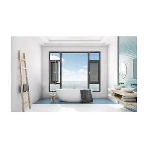 Hochwertige Wärmedämmung Doppelglas wärmeisolierung-Sonnenrahmen-Schiebefenster Schiebefenster für Zuhause