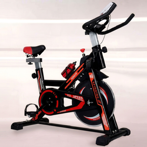 Intelligent High Quality Unisex Spinning Bike with LCD Display Wool Felt Resistance & Steel <b>Frame</b> for Indoor Home Gym Use - Product Image 1
