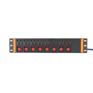 Yosunインターネットデータセンター19インチ2U 8ウェイユニバーサルPDU独立制御スイッチ付き - Product Image 3