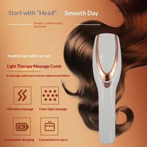 High Quality Electric Vibration Scalp Massage Claw with Rechargeable Light <strong>Hair</strong> Care <strong>Hair</strong> Smooth <strong>Comb</strong> for Relax Scalp - Product Image 5