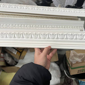 Không thấm nước Polyurethane cornice khuôn PU phẳng vương miện khuôn trang trí trần khuôn - Product Image 4