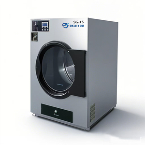 Secadora Comercial Automática que Funciona con Monedas OKAIYOU, Carcasa de Acero Inoxidable, Buen Precio, Lavadoras para Venta al por Mayor que Funcionan con Monedas - Product Image 3