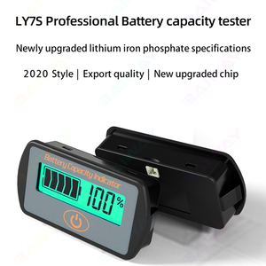 Monitor Kapasitas Baterai Digital Asam Timbal Lithium 12V 24V 36V 48V Indikator Tester Meter BW-LY7S - Product Image 2