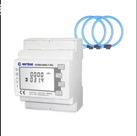 Eastron SDM630MCT-RC 230V Compteur secondaire triphasé à bobine de Rogowski avec surveillance à distance pour la mesure de puissance dans le secteur de la construction