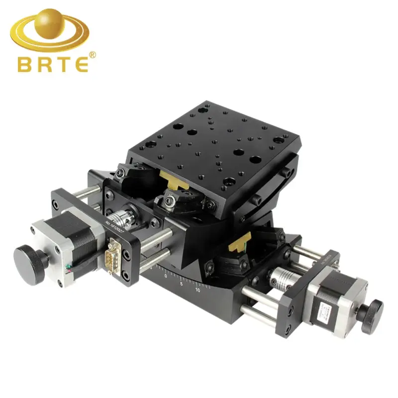 BRTE7SGA3 Series Table 120*130mm Precision Motorized Goniometer Stage