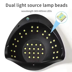 Lâmpada de Manicure Profissional de Secagem Rápida 180W Sun BM11 45LED 4Temporizadores Sem Fio Portátil <span class=keywords><strong>UV</strong></span> LED para Unhas de Gel - Product Image 6