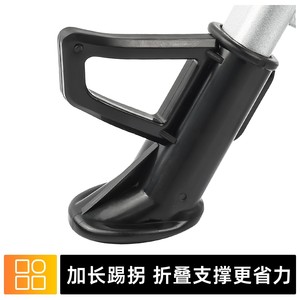 New Electric Vehicle Side Support Bracket Base <b>Plastic</b> 55mm x 70mm for Flat Oval Stand <b>Rod</b> Replacement Repair Part - Product Image 4