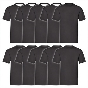 เสื้อยืดคอกลมผ้าฝ้าย 100% สำหรับทุกเพศ ขายส่ง น้ำหนัก 180 กรัม ปักโลโก้ตามสั่ง และสกรีนลายด้วยความร้อน เสื้อลำลองใส่สบายสำหรับฤดูร้อน - Product Image 3