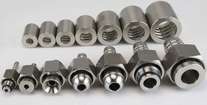 מחברי צינורות לחץ גבוה מפלדת אל-חלד 304/316, מחברי צינורות הידראוליים, מחברי כיווץ מסוג ACHD - Product Image 5