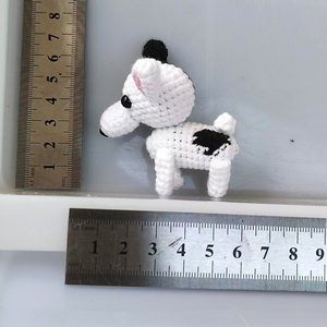 Aika - Perros de Ganchillo Hechos a Mano al por Mayor, Mini Amigurumi, Cachorros Miniatura Corgi Pug, Algodón PP, Venta al por Mayor - Product Image 2