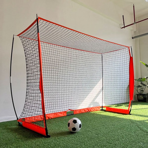 Nâng cấp người lớn sân sau cho cầu thủ bóng đá xách tay kích thước đầy đủ 6*4 ft bóng đá Mục tiêu <span class=keywords><strong>Net</strong></span> nhanh chóng thiết lập mục tiêu bóng đá - Product Image 1