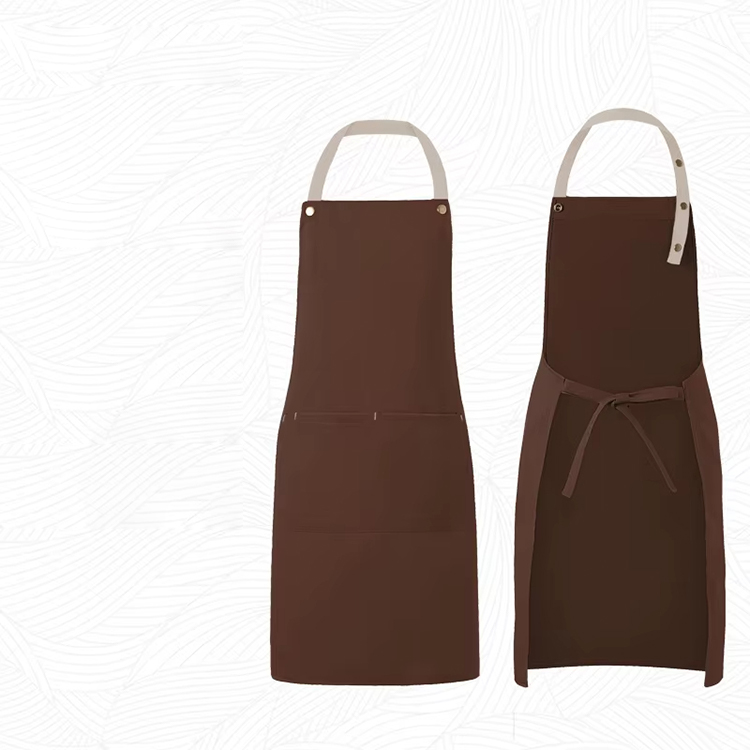 Dark brown yl 613 apron