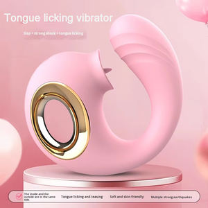 ホットセール中！イルカ型2in1女性用バイブレーター、舌型吸引バイブ、クリトリス真空刺激、Gスポット刺激、大人のおもちゃ - Product Image 2