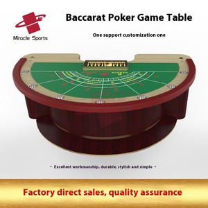 MG Table de luxe de qualité supérieure Niu Niu Table de divertissement Dragon Tiger Baccarat Table de <span class=keywords><strong>poker</strong></span> pour <span class=keywords><strong>casino</strong></span> - Product Image 5