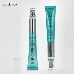 Tube de crème pour les yeux personnalisé de 20 ml avec masseur, applicateur de sérum cosmétique, emballage en tube PE antioxydant - Product Image 6