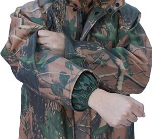 Traje de Pesca y Caza Impermeable y Transpirable, Personalizable, de Grado Industrial, con Revestimiento de Poliéster y PU, Camuflaje Grueso - Product Image 4