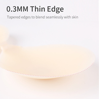 XW004 anti-poussière sans couture mince coupe ronde sans bretelles adhésif Silicone soutien-gorge grande taille femmes sous-vêtements invisibles