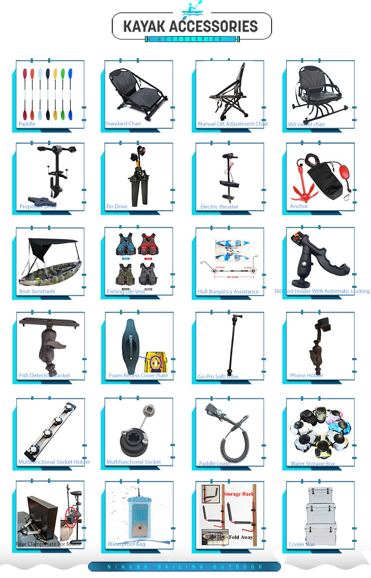 Kayak seulement, plus d'accessoires s'il vous plaît contacter le vendeur