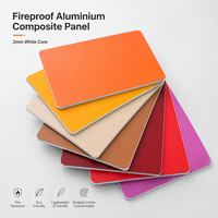Panneau composite en aluminium ACP ACM noir mat ignifuge personnalisé pour la décoration de façade de magasin