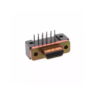 On Sale MDM-15PCBR-L56-F222 15P <strong>D</strong>-<strong>Type</strong> Micro-<strong>D</strong> Plug Male Pins MDM15PCBRL56F222 83513-Style Micro <strong>D</strong> Metal Shell MDM Connector - Product Image 1
