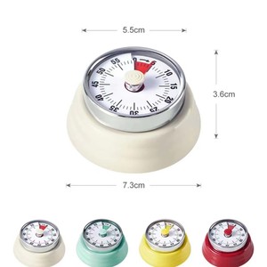 Reloj temporizador de cocina de Chef con alarma fuerte 72dB, respaldo magnético Recordatorio de cuenta regresiva de acero inoxidable Temporizador de cocina para hornear - Product Image 3