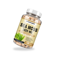 Greenpie plus Bladderwrack et racine de bardane en capsules Gut Health Sea Moss Suppléments végétaliens