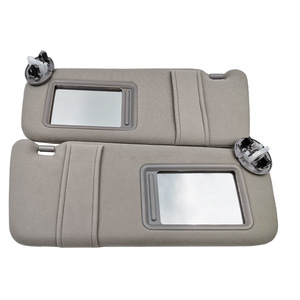 Toyota Camry Sun Visor 2006-2011 With <b>Vanity</b> Mirror And <b>Light</b> Beige For Replacement - Product Image 4