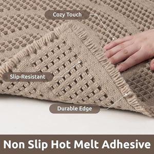 <span class=keywords><strong>Tappeto</strong></span> <span class=keywords><strong>bagno</strong></span> <span class=keywords><strong>marrone</strong></span> CF Boho Waffle tappetino <span class=keywords><strong>da</strong></span> <span class=keywords><strong>bagno</strong></span> Non Slip macchina tappeti <span class=keywords><strong>da</strong></span> <span class=keywords><strong>bagno</strong></span> lavabili per <span class=keywords><strong>bagno</strong></span> tappetini zerbino - Product Image 3