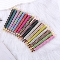 Nouveau stylo bille incrusté de diamants, best-seller transfrontalier (Modèle 060) - Plusieurs couleurs, design éblouissant, emballage en boîte - Usage professionnel