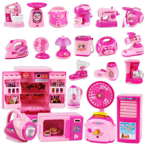 Ensemble <span class=keywords><strong>de</strong></span> <span class=keywords><strong>cuisine</strong></span> miniature pour enfants <span class=keywords><strong>de</strong></span> style TikTok, jouet <span class=keywords><strong>de</strong></span> simulation pour enfants, <span class=keywords><strong>petits</strong></span> appareils électroménagers simulés inclus - Product Image 2