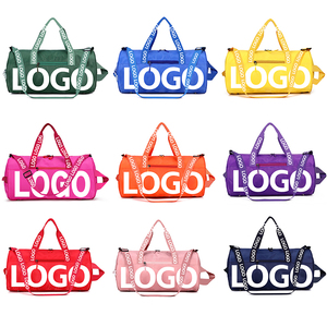 Özel Logo pembe seyahat haftasonu gecede Holdall yün bagaj seyahat çantaları lüks erkekler kadınlar için - Product Image 3