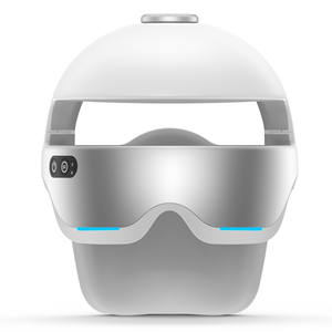 Masajeador inalámbrico recargable para el cuero cabelludo y la <span class=keywords><strong>cabeza</strong></span>, masajeador <span class=keywords><strong>de</strong></span> nuca humana con música integrada para aliviar el <span class=keywords><strong>dolor</strong></span> muscular <span class=keywords><strong>de</strong></span> la <span class=keywords><strong>cabeza</strong></span>, casco masajeador <span class=keywords><strong>de</strong></span> <span class=keywords><strong>cabeza</strong></span> - Product Image 2