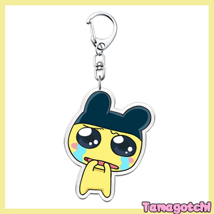 Porte-clés dessin animé <span class=keywords><strong>Tamagotchi</strong></span> Kuchipatchi Mametchi Memetchi Momotchi 6cm, décoration de sac, cadeaux pour amis et fans, emballage original - Product Image 4
