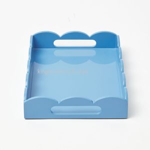 Plateau de service sur mesure de forme unique |   Plateau décoratif pour table, pour dîner, fête, décoration de mariage - Product Image 5