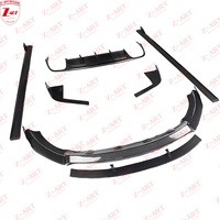 Kit carrosserie complet Z-ART Carbon Aerokit, jupes latérales et spoiler pour Porsche Macan Turbo 2014-2017, pièces de tuning extérieur