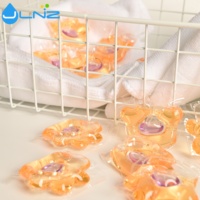 Capsules de lessive concentrées jetables en forme de patte de chat mignonnes pour le lavage des vêtements