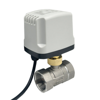 Vanne à boisseau sphérique motorisée électrique en acier inoxydable 1/2" 3/4" 1" 1-1/4" 220V 12V 24V 3 fils 2 commandes, moteur à couple élevé pour eau