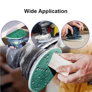Disque <span class=keywords><strong>abrasif</strong></span> <span class=keywords><strong>FESTOOL</strong></span>/OEM 6 pouces 49 trous, haute dureté, support auto-agrippant, papier <span class=keywords><strong>abrasif</strong></span> pour ponceuse orbitale aléatoire - Product Image 6