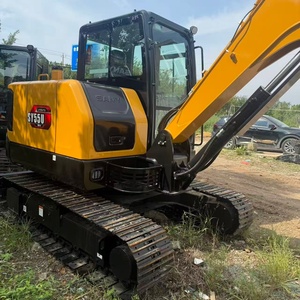 Excavadora SANY SY55U Usada, 95% Nueva, 5.5 Toneladas, Original con EPA y CE, Mini Excavadora para Granja y Hogar, SANY 55 en Venta - Product Image 2