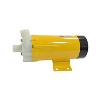 Pompe à eau en plastique PVDF de qualité industrielle 65/90W Mini pompe à entraînement magnétique résistante à la Corrosion pour la gravure de PCB