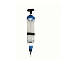 Extracteur d'huile manuel 1,5 L, seringue injecteur double usage, pompe pour transfert d'huile moteur, de liquide de frein et de liquide de transmission automobile
