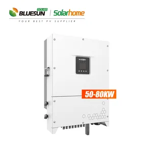 Bluesun Ba Pha 10KW 12KW 15KW 20KW Lưới Gắn Solar Inverter 380V On Grid Inverter Giá