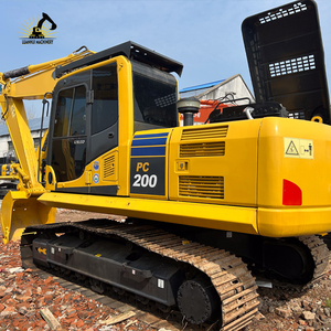 รถขุดตีนตะขาบ Komatsu PC200-8 มือสอง โครงสร้างเสริมความแข็งแรง กำลังขุดทรงพลัง เหมาะสำหรับงานก่อสร้างถนน - Product Image 4